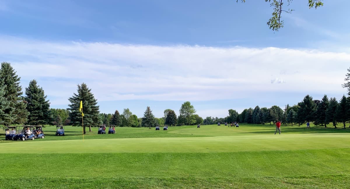 Silver Lake Golf Course green